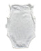 A White Sleeveless Bodysuits from Purebaby in size Newborn for girl. (Back View)
