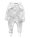 A White Onesies from Purebaby in size Newborn for girl. (Front View)