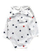 A Multicolour Long Sleeve Bodysuits from Jacadi in size 3-6M for girl. (Back View)