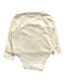 A Ivory Long Sleeve Bodysuits from Purebaby in size Newborn for girl. (Back View)