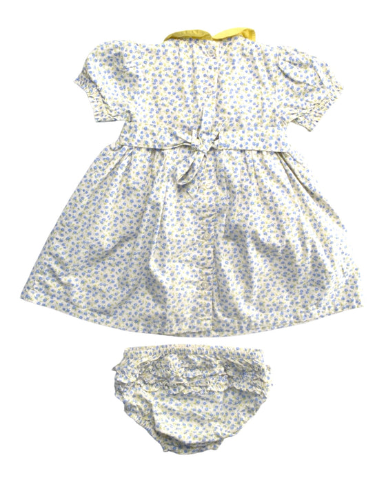 A Blue Dress Sets from Baby Boden in size 12-18M for girl. (Back View)