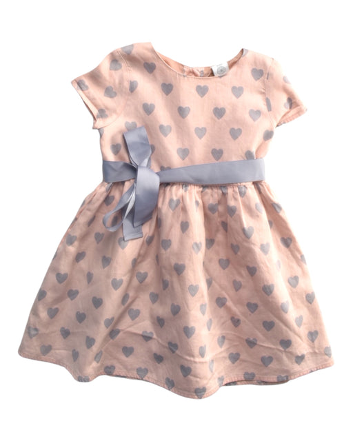 A Peach Short Sleeve Dresses from Lindex in size 18-24M for girl. (Front View)