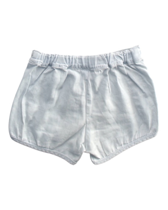 A Blue Shorts from Gingersnaps in size 3-6M for girl. (Back View)