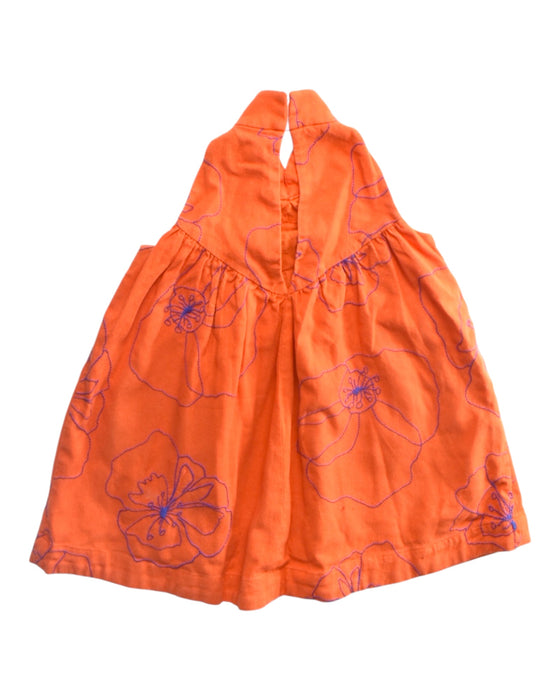 A Orange Sleeveless Dresses from Love Bonito in size 18-24M for girl. (Back View)