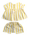 A Yellow Dress Sets from Disney x Sea Apple in size 2T for girl. (Back View)