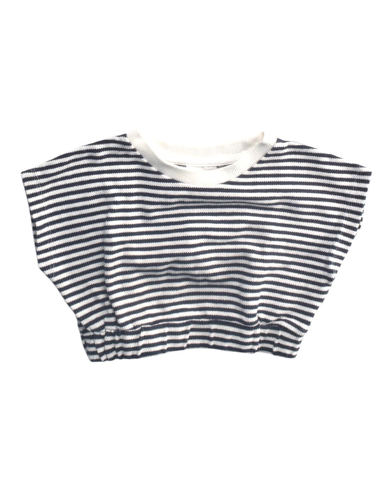 A Black Short Sleeve Tops from Seed in size 3T for girl. (Front View)