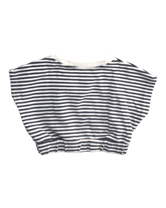 A Black Short Sleeve Tops from Seed in size 3T for girl. (Back View)