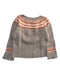 A Grey Knit Sweaters from Bonpoint in size 6T for girl. (Back View)