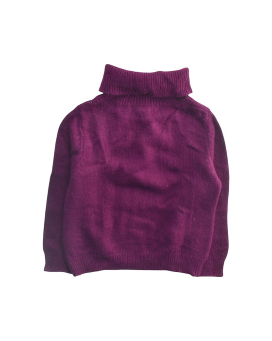 A Purple Knit Sweaters from Velveteen in size 3T for girl. (Back View)
