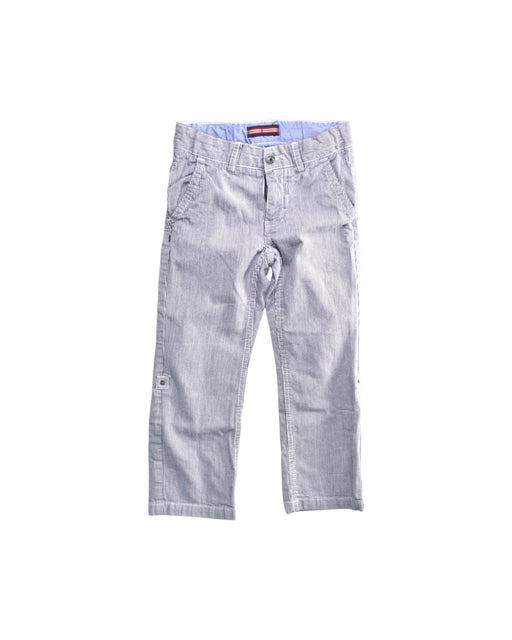 A Grey Casual Pants from Jacadi in size 5T for boy. (Front View)