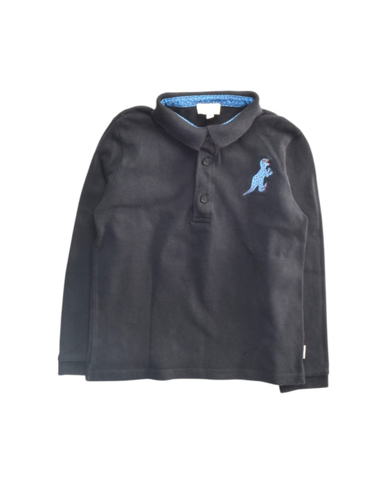 A Black Long Sleeve Polos from Paul Smith in size 5T for boy. (Front View)