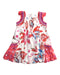 A Multicolour Sleeveless Dresses from Catimini in size 3T for girl. (Front View)