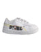 A White Sneakers from Puma in size 3T for boy. (Front View)