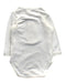 A White Long Sleeve Bodysuits from Seed in size 0-3M for girl. (Back View)