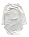 A White Long Sleeve Bodysuits from Seed in size 0-3M for girl. (Back View)