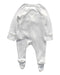 A White Onesies from Purebaby in size Newborn for girl. (Back View)