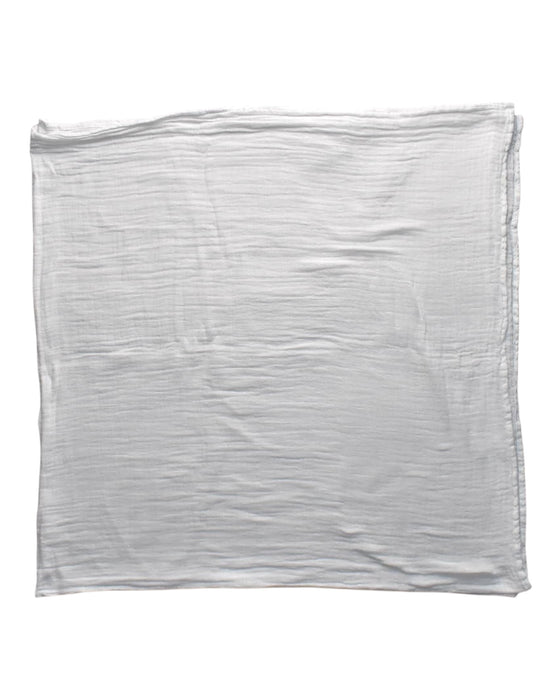 A White Swaddles from Aden & Anais in size O/S for neutral. (Back View)