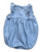 A Blue Sleeveless Rompers from Polo Ralph Lauren in size 0-3M for girl. (Front View)
