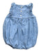 A Blue Sleeveless Rompers from Polo Ralph Lauren in size 0-3M for girl. (Back View)