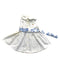 A White Sleeveless Dresses from Ralph Lauren in size 0-3M for girl. (Front View)
