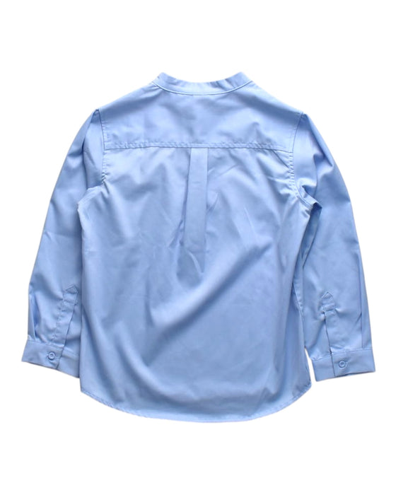 A Blue Long Sleeve Shirts from Nautica in size 5T for boy. (Back View)