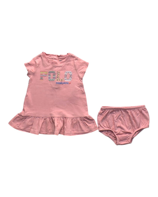 A Pink Skirt Sets from Ralph Lauren in size 0-3M for girl. (Front View)