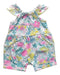 A Multicolour Sleeveless Rompers from Calvin Klein in size 0-3M for girl. (Front View)