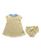 A Blue Dress Sets from Ralph Lauren in size 6-12M for girl. (Front View)