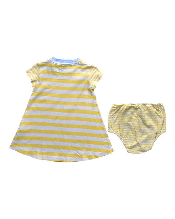 A Blue Dress Sets from Ralph Lauren in size 6-12M for girl. (Back View)