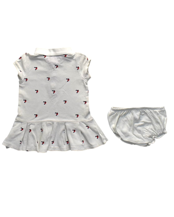 A White Skirt Sets from Tommy Hilfiger in size 6-12M for girl. (Back View)