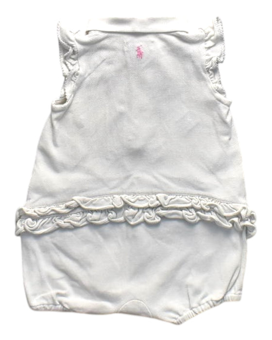 A Multicolour Sleeveless Rompers from Ralph Lauren in size 6-12M for girl. (Back View)
