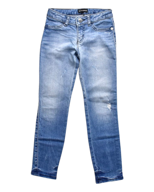 A Blue Jeans from Emporio Armani in size 6T for boy. (Front View)
