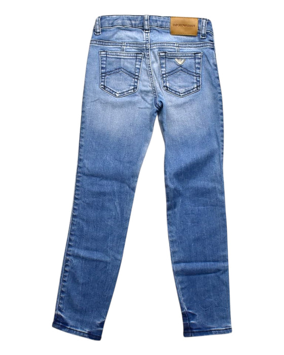 A Blue Jeans from Emporio Armani in size 6T for boy. (Back View)
