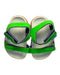 A Green Sandals from Native Shoes in size 12-18M for boy. (Back View)