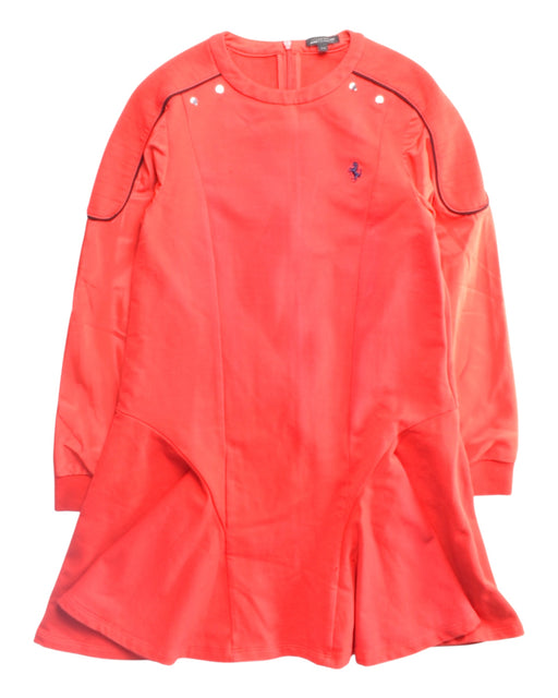 A Red Long Sleeve Dresses from Ferrari in size 9Y for girl. (Front View)