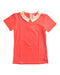 A Red Short Sleeve Tops from Chateau de Sable in size 12Y for girl. (Front View)
