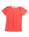 A Red Short Sleeve Tops from Chateau de Sable in size 12Y for girl. (Back View)