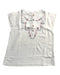 A White Sleeveless Shirts from Chateau de Sable in size 10Y for girl. (Front View)