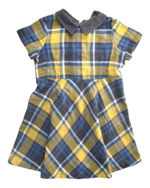 A Multicolour Short Sleeve Dresses from Bonpoint in size 4T for girl. (Front View)