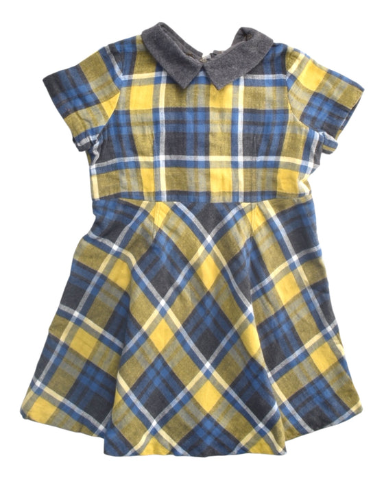 A Multicolour Short Sleeve Dresses from Bonpoint in size 4T for girl. (Front View)