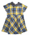 A Multicolour Short Sleeve Dresses from Bonpoint in size 4T for girl. (Front View)