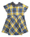 A Multicolour Short Sleeve Dresses from Bonpoint in size 4T for girl. (Front View)