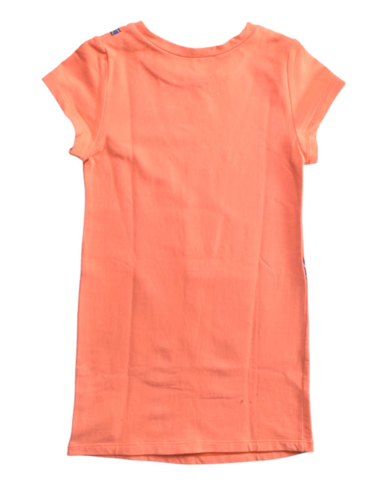 A Orange Short Sleeve Dresses from Little Marc Jacobs in size 4T for girl. (Back View)