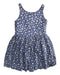 A Navy Sleeveless Dresses from Polo Ralph Lauren in size 7Y for girl. (Front View)