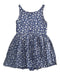 A Navy Sleeveless Dresses from Polo Ralph Lauren in size 7Y for girl. (Back View)