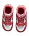 A Red Sneakers from Nike in size 18-24M for girl. (Back View)