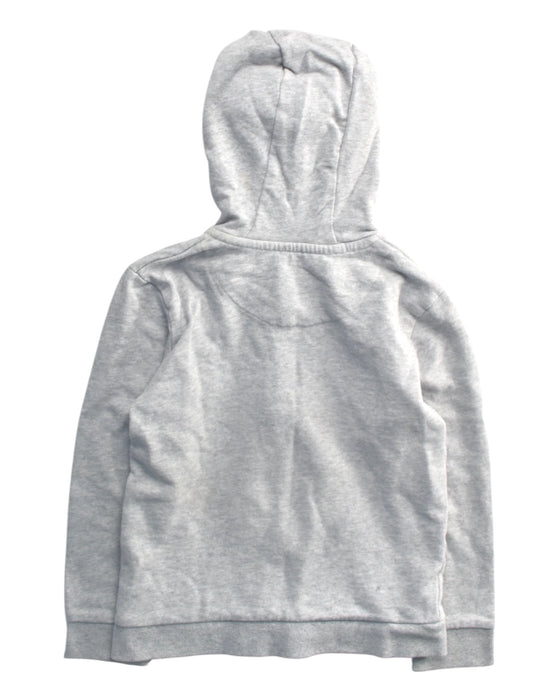 A Grey Zippered Sweatshirts from Mothercare in size 5T for boy. (Back View)