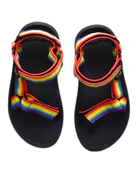 A Multicolour Sandals from Teva in size 5T for girl. (Back View)