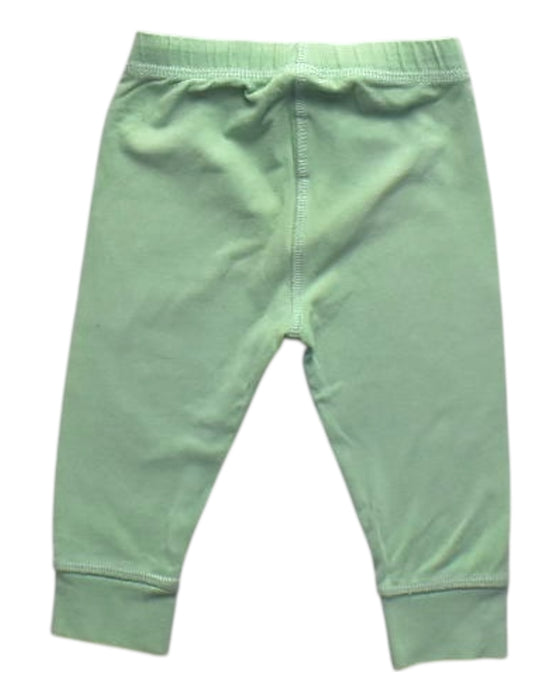 A Green Leggings from Seed in size 3-6M for girl. (Back View)