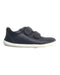 A Navy Sneakers from Bobux in size 12-18M for boy. (Front View)